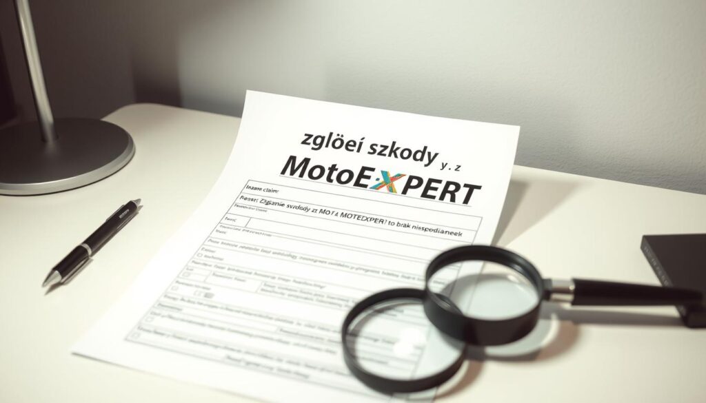 Zgłoszenie szkody z MOTOEXPERT to brak niespodzianek.